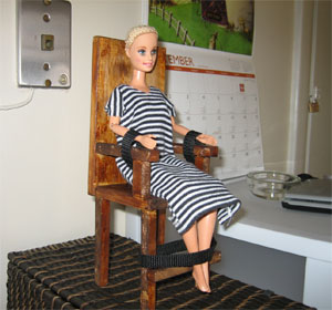 Illustration for article titled Our "Barbie Electric Chair" Is A Bust; We Interview The Inventor